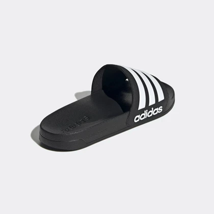 Adidas Adilette Shower badslippers jr+sr zwart