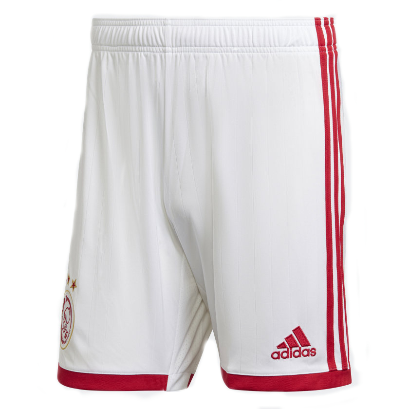 Rondlopen Steil emotioneel Adidas Ajax Amsterdam Thuis 22/23 voetbalbroek heren wit van fitness shorts