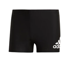 Adidas Badge Fitness heren zwembroek 20 cm. zwart