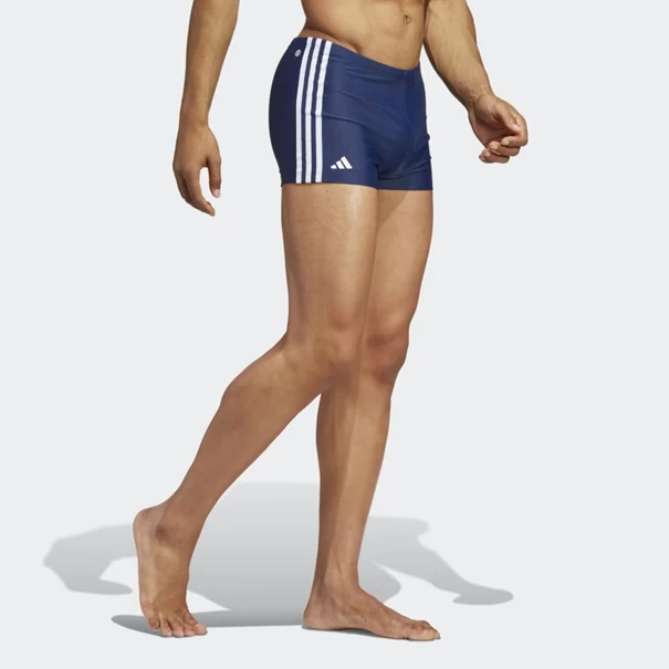 Adidas Classic 3-Stripes zwemboxer heren donkerblauw