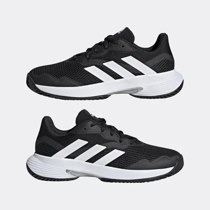 Adidas Courtjam Control tennisschoenen da zwart