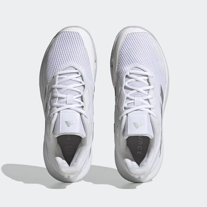 Adidas CourtJam Control tennisschoenen dames wit