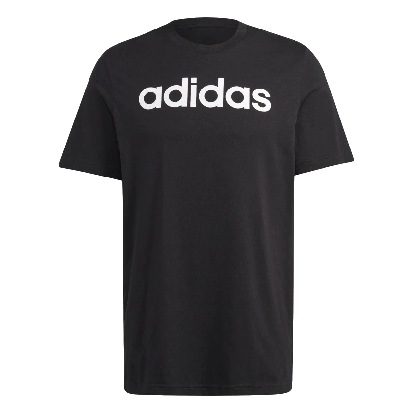 Adidas Essentials Single Jersey Linear sportshirt heren