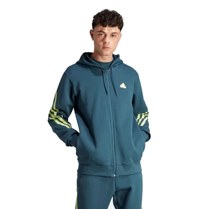 Adidas Future Icons 3-Stripes trainingsjack heren blauw