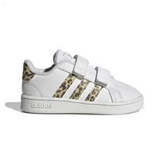 Adidas Grand Court meisjes sneakers wit