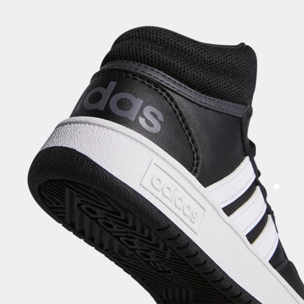 Adidas HOOPS MID 3.0 K sneakers jongens zwart