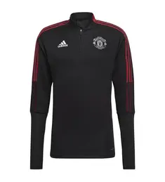 Adidas Manchester United Tiro voetbal sweater sr zwart