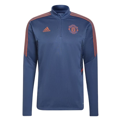 Adidas Manchester United Training 22/23 voetbal sweater blauw