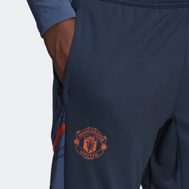 Adidas Manchester Untited Training 22/23 voetbalbroek heren lang donkerblauw