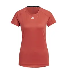 Adidas PERFORMANCE TEE dames sportshirt rood