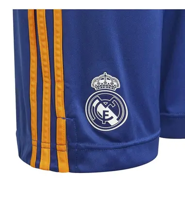 Adidas REAL MADRID 21/22 UIT voetbalbroek jongens blauw