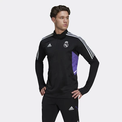 Adidas Real Madrid Training Top 22/23 voetbal sweater zwart