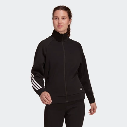 Adidas Sportswear Future Icons 3-Stripes sportvest dames zwart