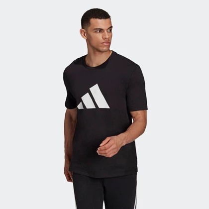 Adidas Sportswear Future Icons Logo Graphic sportshirt heren zwart