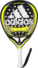 Adidas Vulcano Light padel racket geel