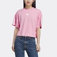 Adidas W FI 3S casaul t-shirt dames pink