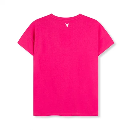 Alix The Label casaul t-shirt dames pink