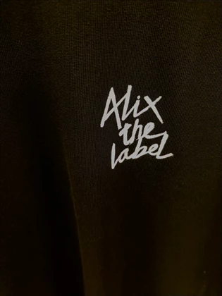 Alix The Label Knitted Summer casaul t-shirt dames zwart