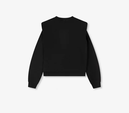Alix The Label Organic Photo Oversized casaul sweater dames zwart