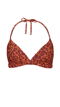 Barts Des Halter bikini top dames oranje