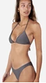 Barts Isla Triangle bikini top dames grijs