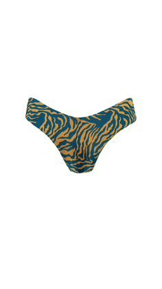 Barts Kalae Bralette bikini slip dames blauw dessin