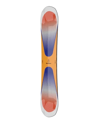 Bataleon Evil Twin freestyle snowboard oranje