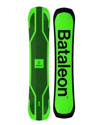 Bataleon Goliath all mountain snowboard groen dessin