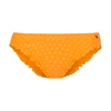 Beachlife ruches bikini slip dames oranje