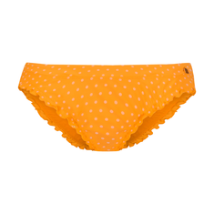 Beachlife ruches bikini slip oranje