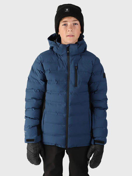 Brunotti Sanclairy ski/snowboard jas jongens donkerblauw