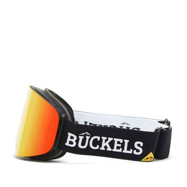 Buckels SunIce met 2 verwisselbare lenzen skibril zwart