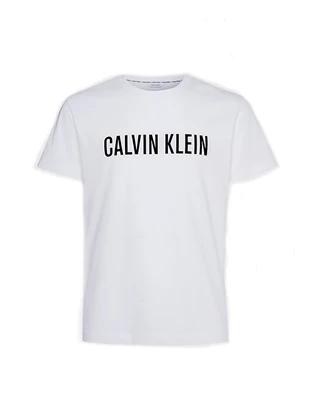 Calvin Klein Crew Neck Logo t-shirt heren wit