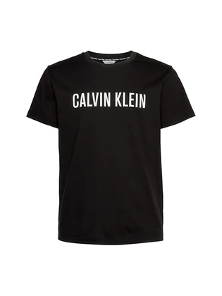 Calvin Klein Crew Neck Logo t-shirt heren zwart