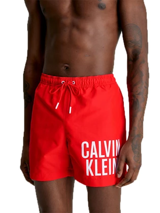 Calvin Klein Medium Drawstring zwemshort heren rood