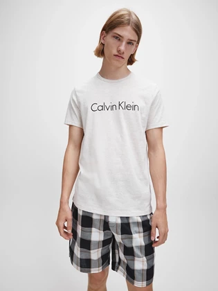 Calvin Klein Shortsleeve Crewneck casual t-shirt heren wit