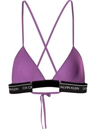 Calvin Klein Triangle RP bikini top dames fuchsia