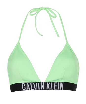 Calvin Klein Triangle-RP bikini top dames groen