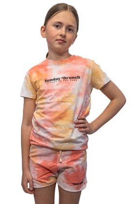 Cars Pranou TS casual t-shirt meisjes oranje