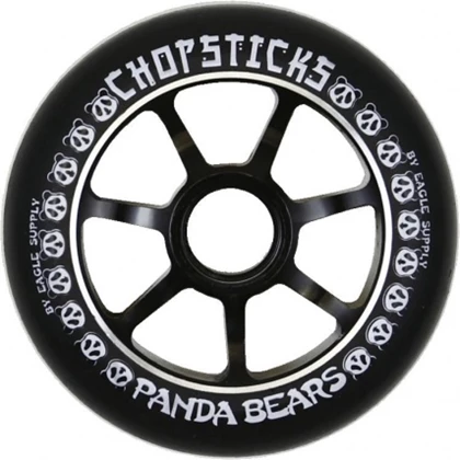 Chopsticks Panda Bears 100MM Excl. Lager step wielen zwart