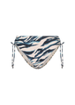 Cyell Wavy Water bikini slip dames blauw dessin