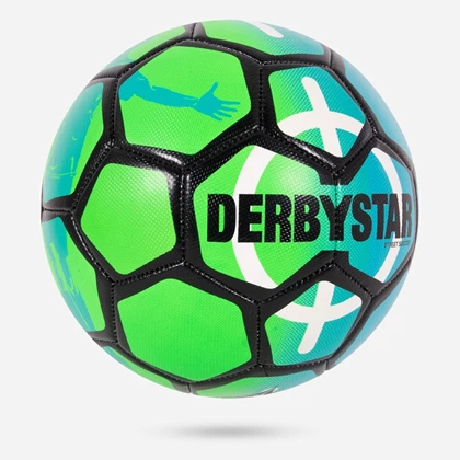 Derby Star Derbystar Street Soccer Ball voetbal groen dessin