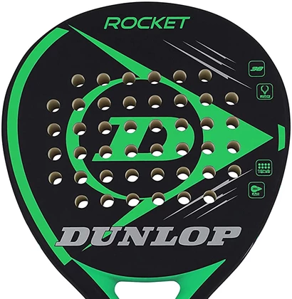 Dunlop Rocket Green NH padelracket zwart