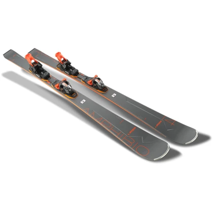 Elan Amphibio 14 Ti + Fusion EMX11.0 GW sportcarve ski's antraciet