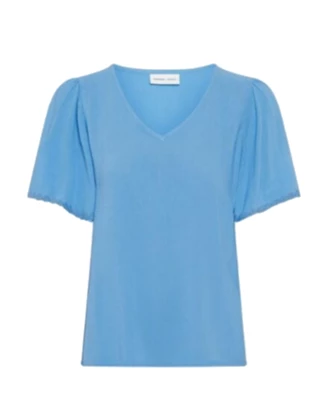 Fabienne Chapot Archana casaul t-shirt dames blauw