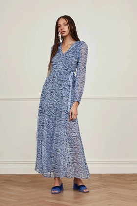 Fabienne Chapot Azuri Maxi casual jurk dames blauw