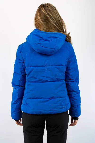Falcon Berkley ski jas dames blauw dessin