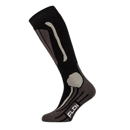 Falcon Victoria 2-pack ski sokken dames zwart
