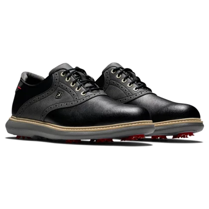 Footjoy Traditions golfschoenen d+h zwart