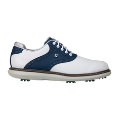 Footjoy Traditions +Wit heren golf schoenen wit